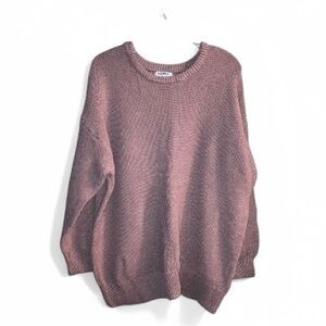 Old Navy Textured Tunic Sweater | Knit |Pullover
| Chunky | Mauve | Size 2X